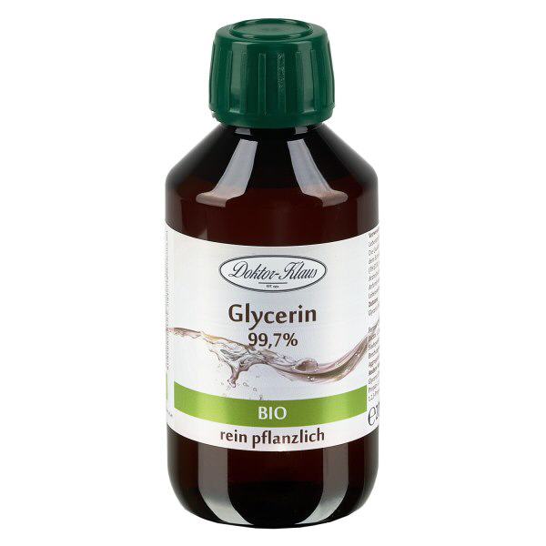 Gliceryna organiczna (99,7%) 200 ml Doktor-Klaus Gliceryna organiczna (99,7%) 200 ml Doktor-Klaus