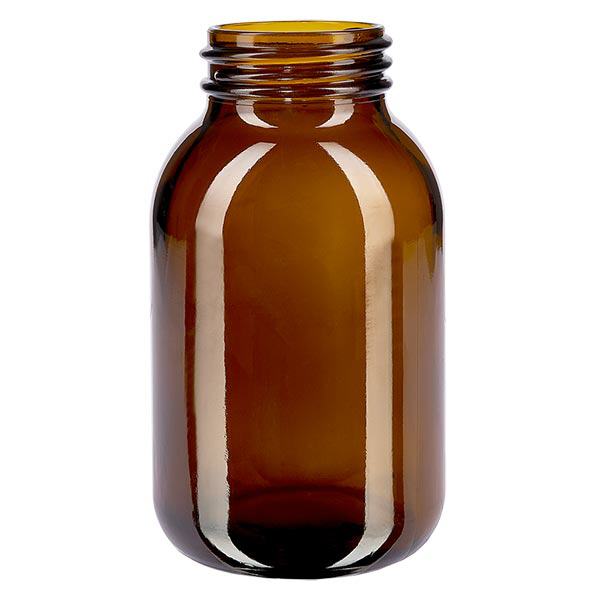 Butelka z szerok&#261; szyjk&#261; 500 ml z bursztynowego szk&#322;a