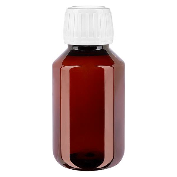 Butelka PET 100 ml z białym standardem OV Butelka PET 100 ml z białym standardem OV