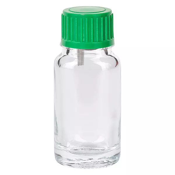 Butelka z zakraplaczem 10 ml 0,8 mm zielona STD ClearLine UT18/10 Butelka z zakraplaczem 10 ml 0,8 mm zielona STD ClearLine UT18/10