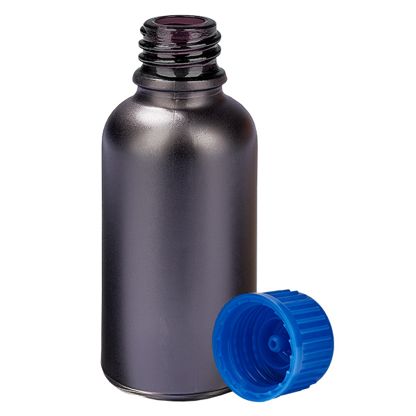 Butelka 30 ml 11 mm SV niebieska STD BlackLine UT18/30