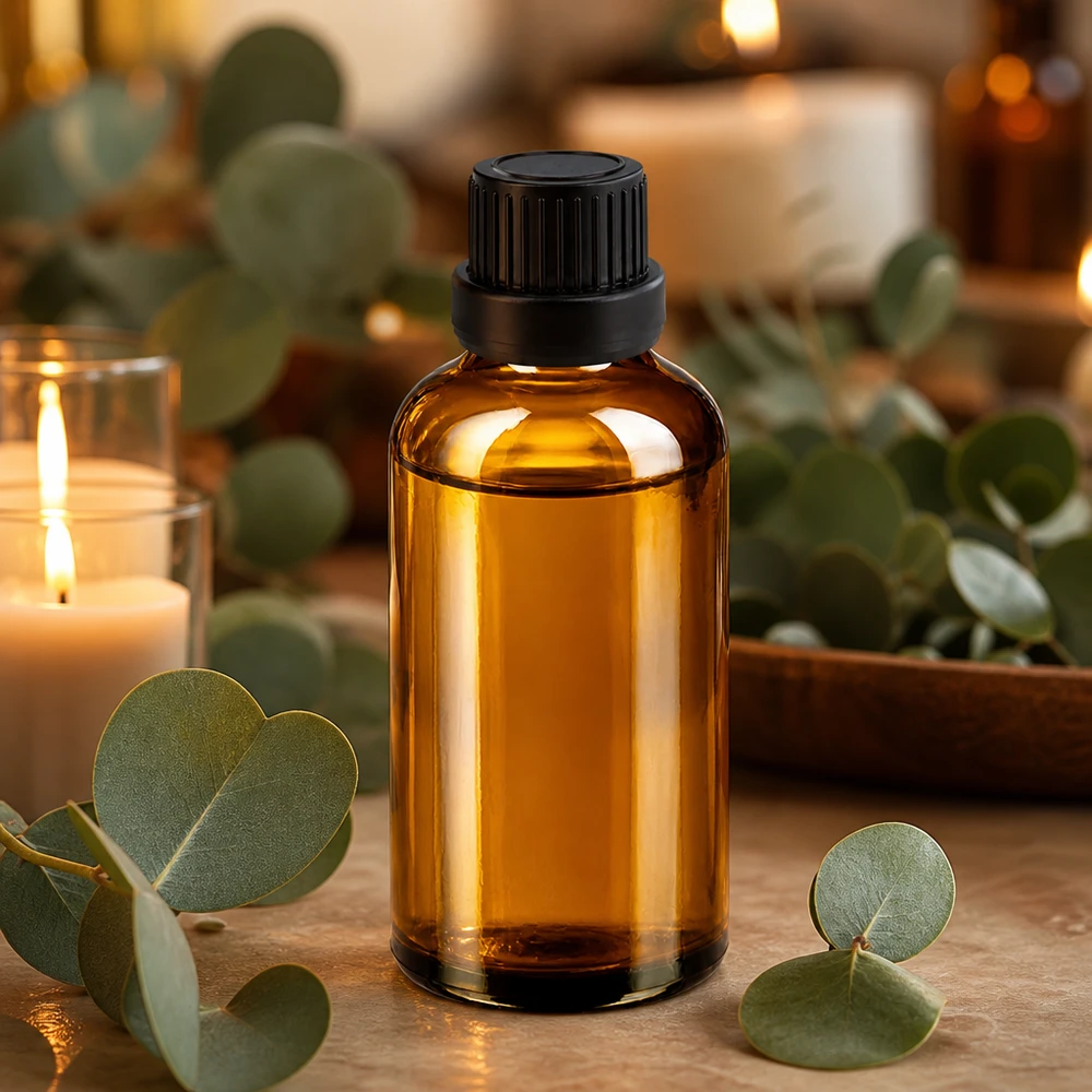 50 ml butelka z kroplomierzem 2 mm czarna OV BrownLine UT18/50 Butelka z zakraplaczem o pojemności 50 ml wykonana z wysokiej jakości bursztynowego szkła z czarną zakrętką zapewniającą bezpieczne przechowywanie.
