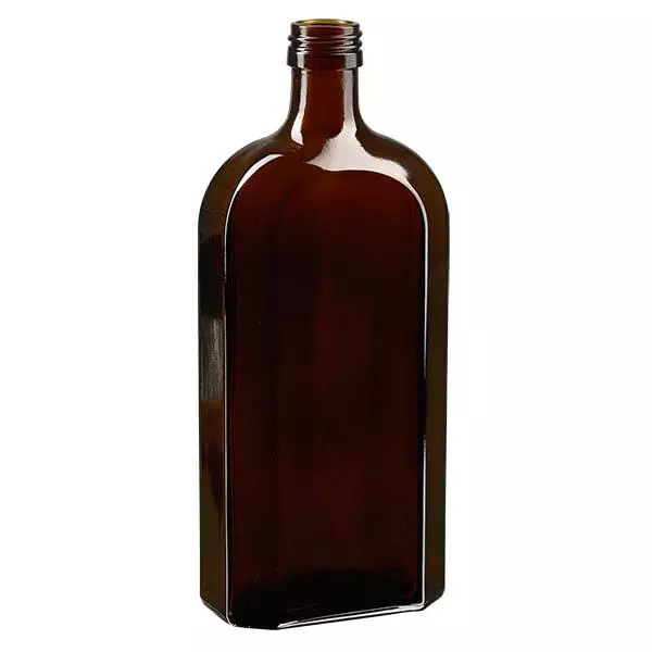 Butelka Meplat 500 ml brązowa PP28 Butelka Meplat 500 ml brązowa PP28