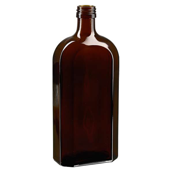 Butelka Meplat 500 ml brązowa PP28 Butelka Meplat 500 ml brązowa PP28