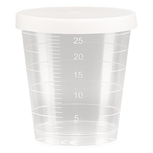 Przezroczysty kubek na lek 30 ml Przezroczysty kubek na lek 30 ml