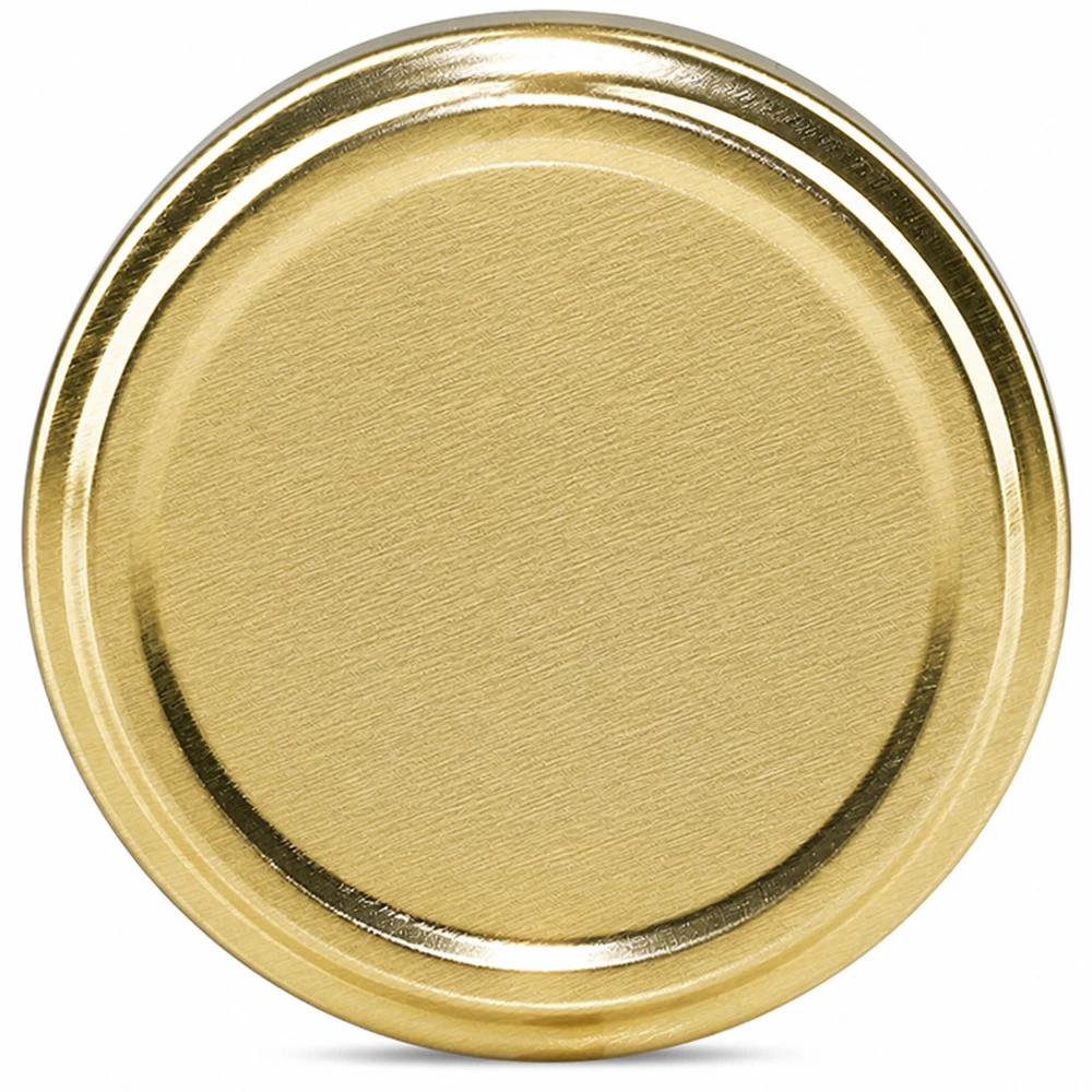 UNiTWIST TO43 złoty, BioSeal, bez BPA, unitemp UNiTWIST TO43 Pokrywka typu twist-off, złota, BioSeal, bez BPA i NI, unitemp, do słoików do wekowania 43 mm