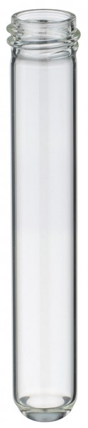 Probówki hodowlane, przezroczyste, z gwintem GL18, 100x16 mm, wykonane ze szkła KS Probówki hodowlane, przezroczyste, z gwintem GL18, 100x16 mm, wykonane ze szkła KS