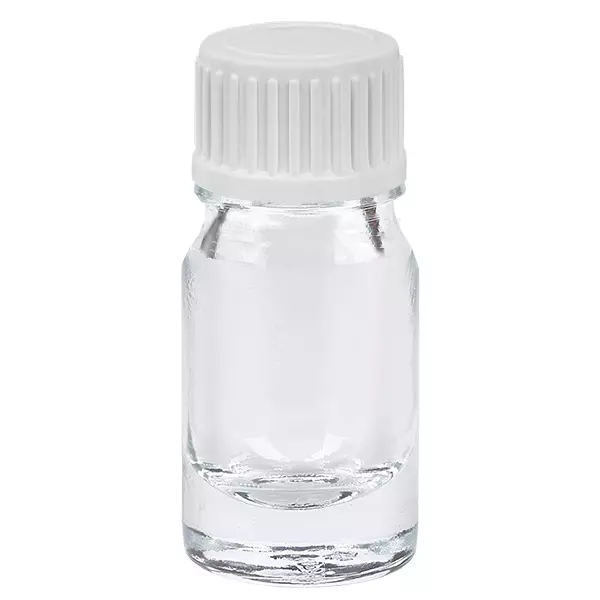 Butelka z zakraplaczem 5 ml 0,9 mm biała STD ClearLine UT18/5