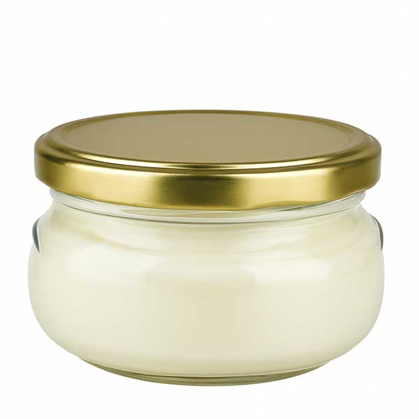 120 ml szkło do teriny z pokrywką BasicSeal złota UN.. 120 ml szkło do teriny z pokrywką BasicSeal złota UN..