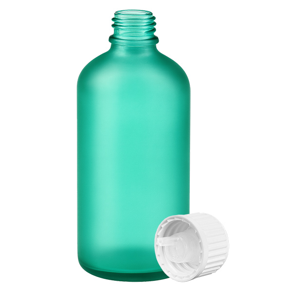 Butelka z kroplomierzem 100 ml 0,9 mm biały STD GreenLine UT18/100 Butelka z kroplomierzem 100 ml 0,9 mm biały STD GreenLine UT18/100