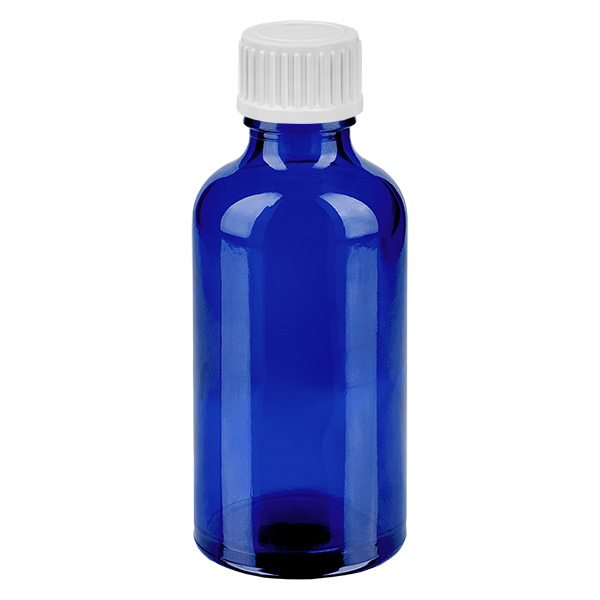 Butelka z zakraplaczem 50 ml 0,9 mm bia&#322;y STD BlueL. UT18/50