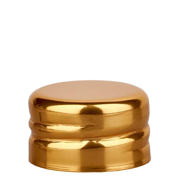 Metalowa zakr&#281;tka z&#322;ota 13 mm UNiTWIST