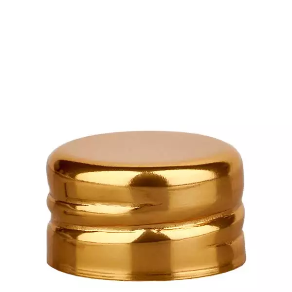 Metalowa zakrętka złota 13 mm UNiTWIST