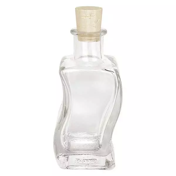Altana 100ml przezroczysty, otwór 18mm, z korkiem18/22