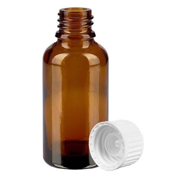 30 ml (globul) butelka 3 mm GR w. STD BrownL. UT18/30