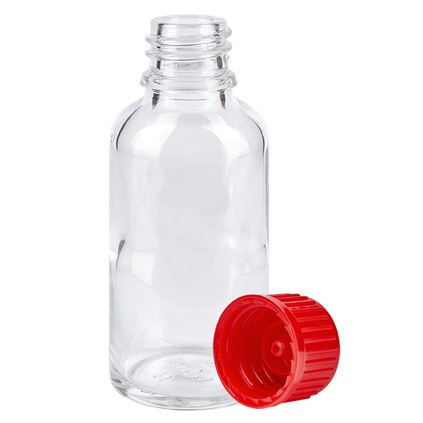 Butelka 30 ml 11 mm SV czerwona STD ClearLine UT18/30