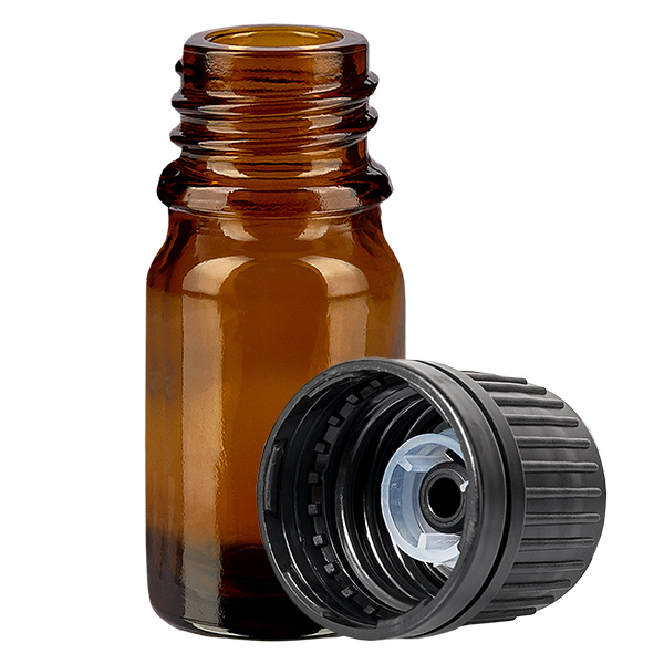 Butelka (globulowa) 5 ml 8 mm GR s. OV BrownLine UT18/5