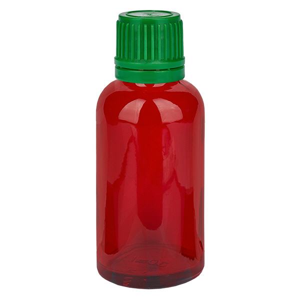 Butelka 30 ml 11 mm SV zielona OV RedLine UT18/30