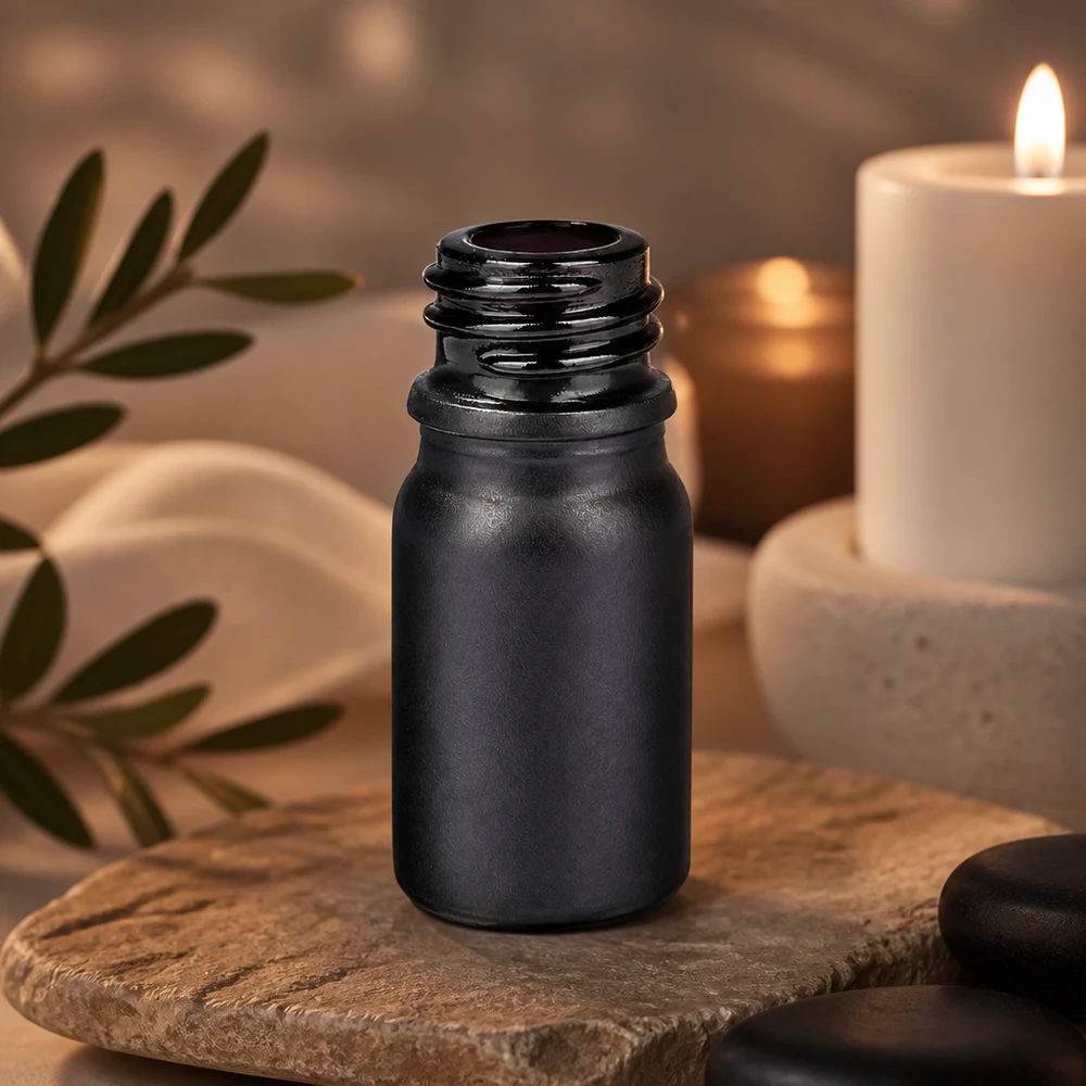 Butelka apteczna 5 ml BlackLine UT18/5 UNiTWIST Wysokiej jakości 5 ml butelka apteczna BlackLine UT18/5 UNiTWIST do profesjonalnej aromaterapii i produktów kosmetycznych