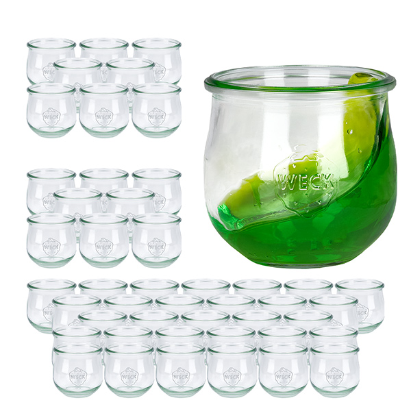 Zestaw 48 słoików Weck 370 ml słoik tulipanowy Zestaw 48 słoików Weck 370 ml słoik tulipanowy
