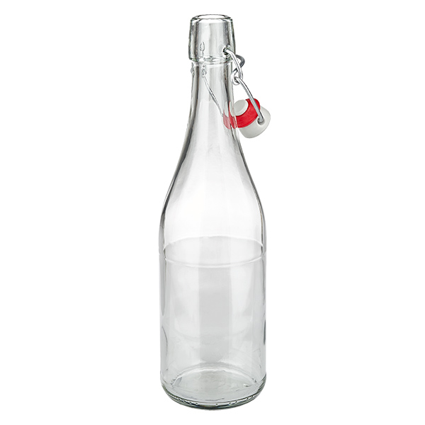Butelka szklana 750 ml z zamknięciem porcelanowym UNiTWIST Butelka szklana 750 ml z zamknięciem porcelanowym UNiTWIST