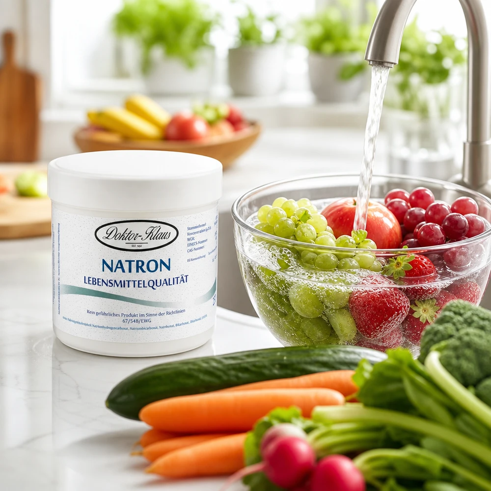 Natron Doctor Klaus 250g do mycia owoców i warzyw w kuchni