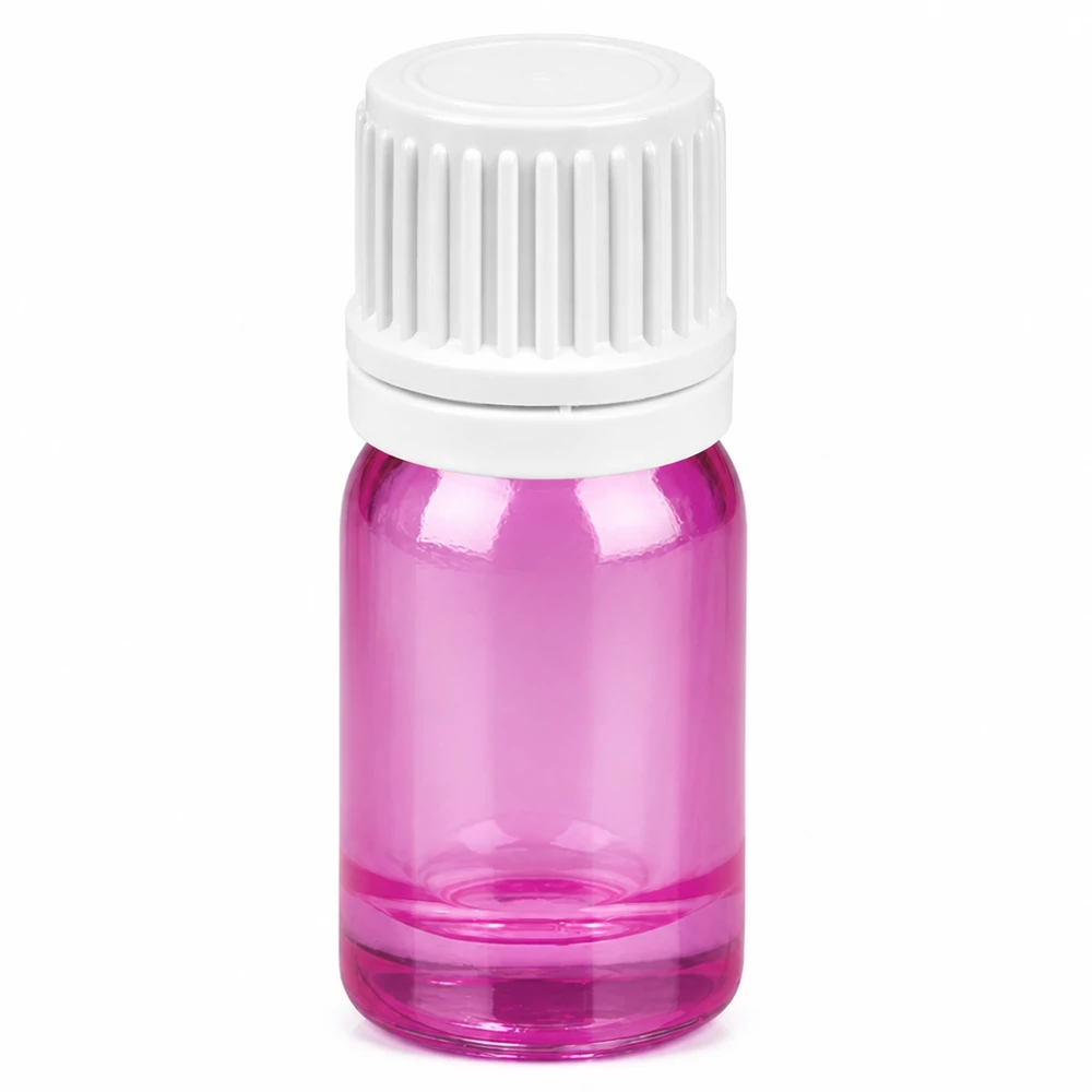 Butelka z zakraplaczem 5 ml 0,7 mm biała zakrętka Originality PurpleLine UT18/5 Butelka z zakraplaczem 5 ml PurpleLine fioletowa przezroczysta z białą zakrętką do precyzyjnego dozowania