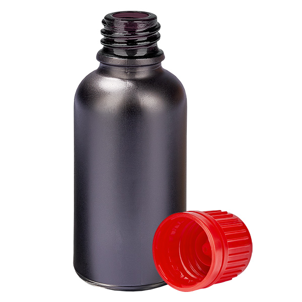 Butelka 30 ml 11 mm SV czerwona OV BlackLine UT18/30