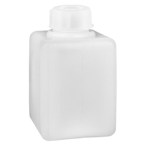 Butelka na chemikalia 100 ml, wąska szyjka z PE-HD, kolor naturalny Butelka na chemikalia 100 ml, wąska szyjka z PE-HD, kolor naturalny