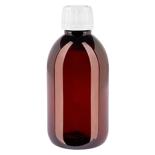 Butelka PET 250 ml z białym standardem OV Butelka PET 250 ml z białym standardem OV
