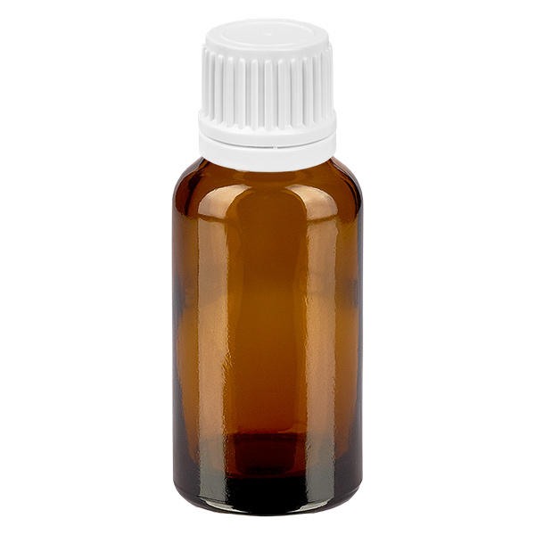 Butelka 20 ml 11 mm SV bia&#322;a OV BrownLine UT18/20