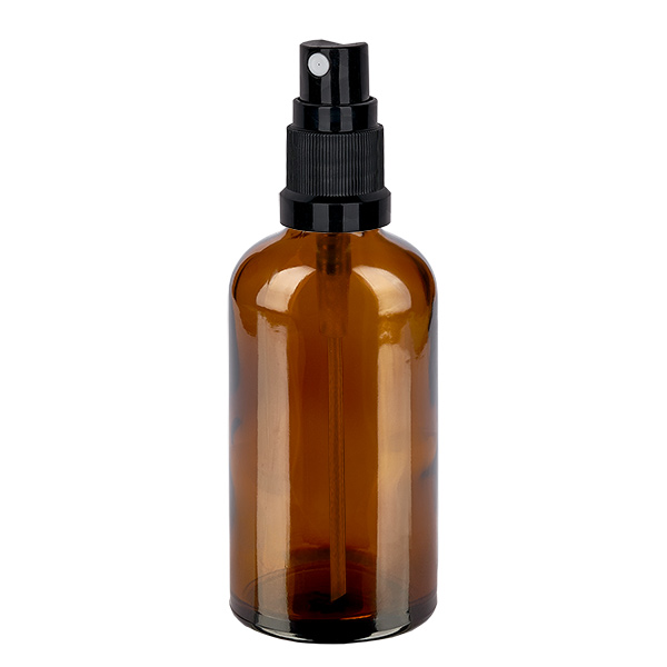 100 ml butelka ze spryskiwaczem czarna STD BrownLine UT18/100