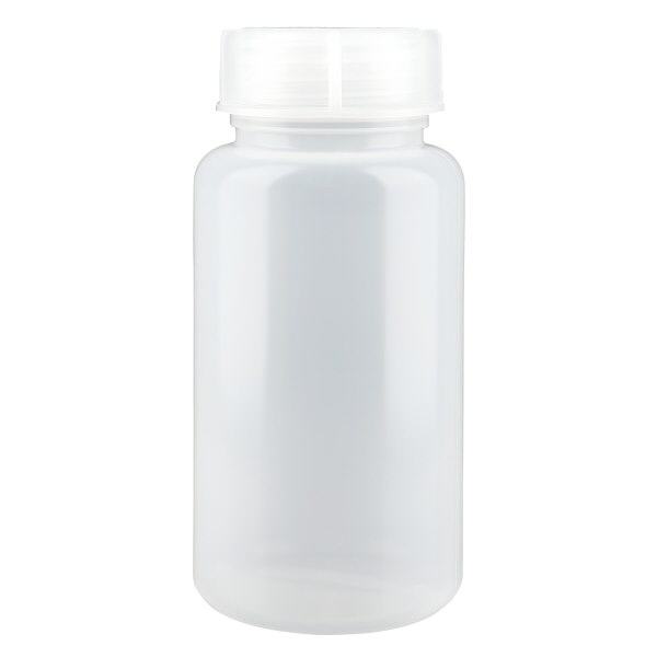 Butelka laboratoryjna 1000 ml z szeroką szyjką i zakrętką Butelka laboratoryjna 1000 ml z szeroką szyjką i zakrętką