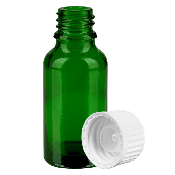 Butelka 20 ml (globul) 3 mm GR w. STD GreenL.UT18/20