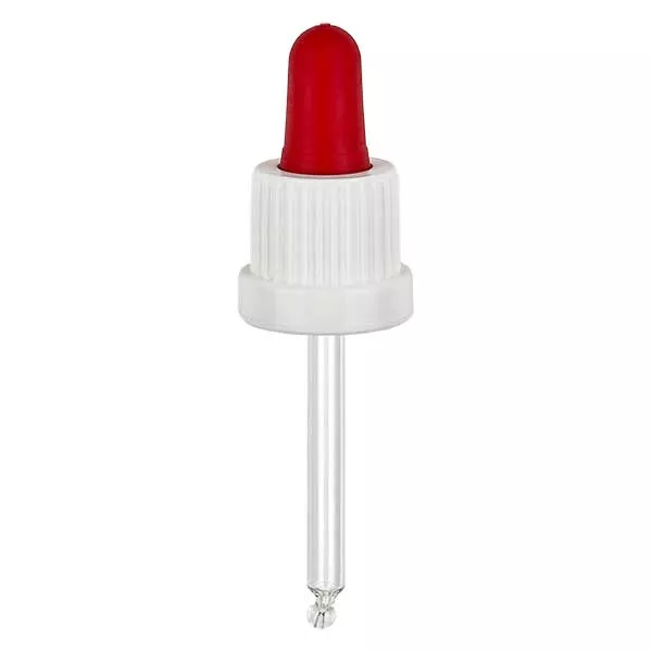 Nasadka do pipet biała/czerwona DIN18, długość pipety 53,5 mm z pierścieniem zabezpieczającym przed manipulacją. Nie przepuszcza alkoholu. Do ApoGlas® 10 ml brązowa, niebieska, zielona(+++); przezroczysta(++) Nasadka do pipet biała/czerwona DIN18, długość pipety 53,5 mm z pierścieniem zabezpieczającym przed manipulacją. Nie przepuszcza alkoholu. Do ApoGlas® 10 ml brązowa, niebieska, zielona(+++); przezroczysta(++)