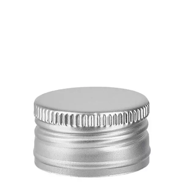 Zakrętka PP 24mm srebrna aluminium szt Zakrętka PP 24mm srebrna aluminium szt