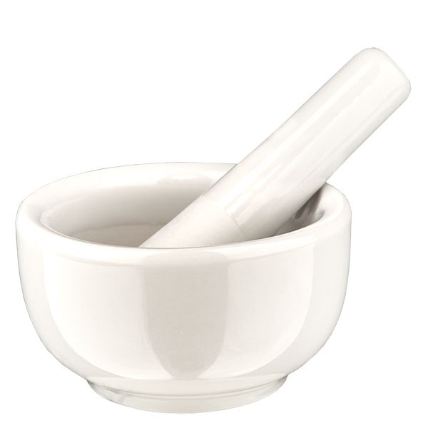 Porcelanowy moździerz i tłuczek Ø 60 mm Porcelanowy moździerz i tłuczek Ø 60 mm