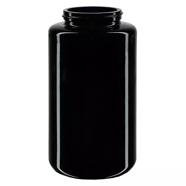 Słoik z szeroką szyjką, szkło fioletowe, 300 ml, bez pokrywki Słoik z szeroką szyjką, szkło fioletowe, 300 ml, bez pokrywki