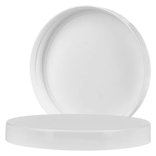 Zakrętka 100mm biała do Petpacker. Gładka na zewnątrz. Do zakręcanych puszek PET z gwintem 100 mm (nr art. 105272) Zakrętka 100mm biała do Petpacker. Gładka na zewnątrz. Do zakręcanych puszek PET z gwintem 100 mm (nr art. 105272)