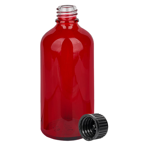 Butelka 100 ml 11 mm SV czarna STD RedLine UT18/100 Butelka 100 ml 11 mm SV czarna STD RedLine UT18/100