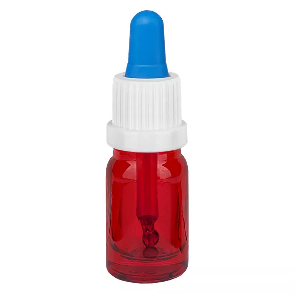Butelka z pipetą 5 ml biała/niebieska OV RedLine UT18/5 Butelka z pipetą 5 ml biała/niebieska OV RedLine UT18/5
