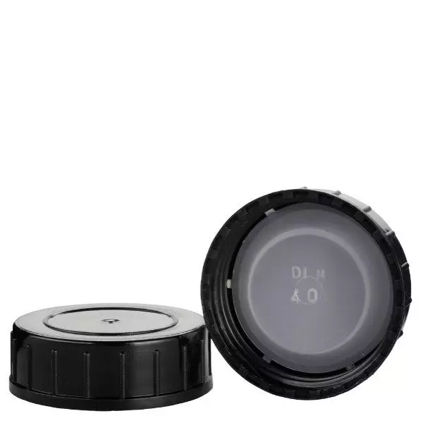 Nakrętka czarna wykonana z PPN 40 mm (DIN 40) Nakrętka czarna wykonana z PPN 40 mm (DIN 40)