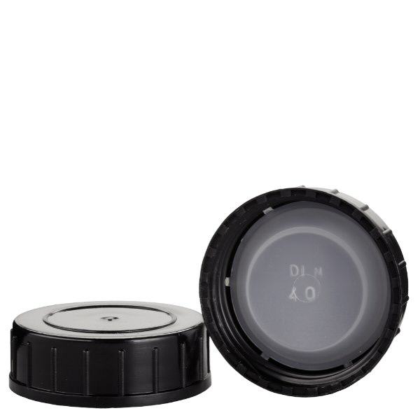 Nakrętka czarna wykonana z PPN 40 mm (DIN 40) Nakrętka czarna wykonana z PPN 40 mm (DIN 40)