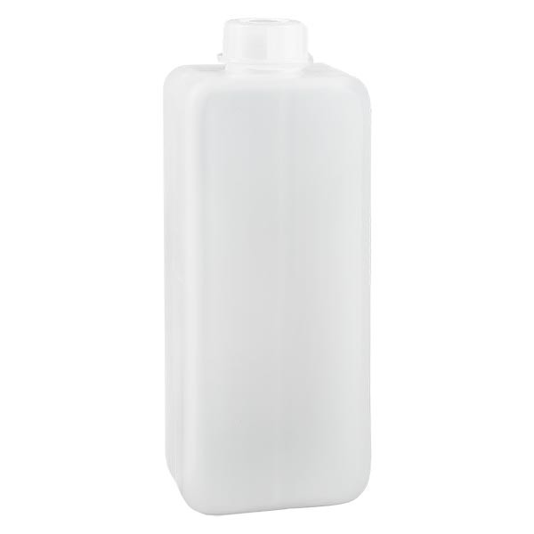 Butelka na chemikalia 1000 ml, w&#261;ska szyjka z PE-HD, kolor naturalny