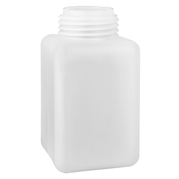 Butelka na chemikalia 1000ml, szeroka szyjka wykonana z PE-HD, kolor naturalny, GL 65 Butelka na chemikalia 1000ml, szeroka szyjka wykonana z PE-HD, kolor naturalny, GL 65