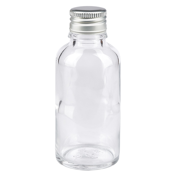 30 ml butelka 11 mm SV aluminiowo-srebrna STD ClearL.UT18/30