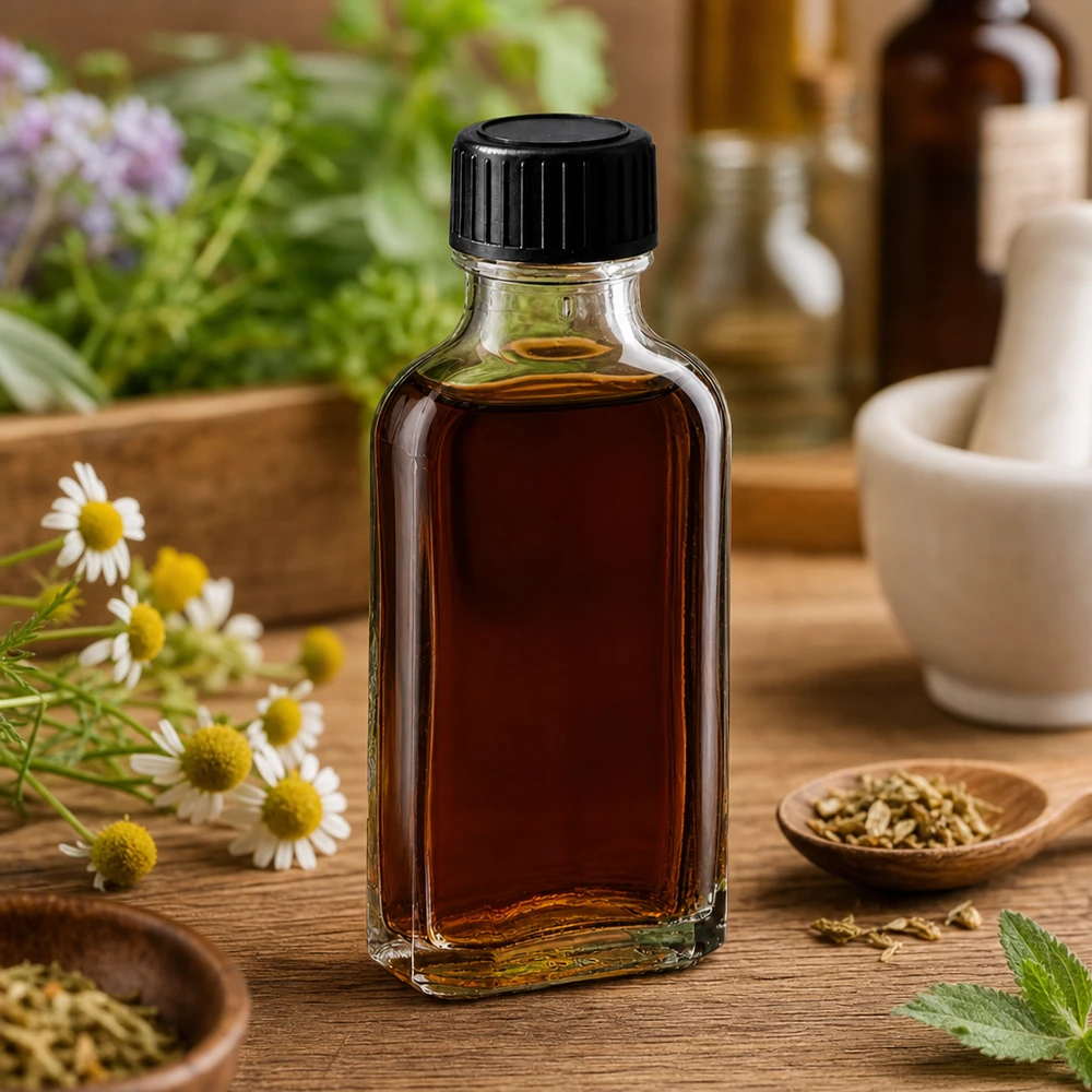 50 ml Przezroczysta zakrętka Meplat z dyskiem uszczelniającym z EPE Mała szklana buteleczka Meplat o pojemności 50 ml z uszczelką EPE, przeznaczona do olejków ziołowych i produktów naturalnych