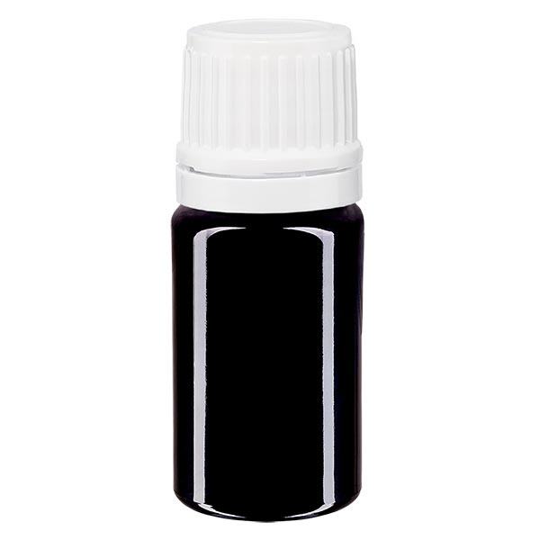 Butelka apteczna viol. 5 ml kroplówka v. Biały OV 1,2 mm Butelka apteczna viol. 5 ml kroplówka v. Biały OV 1,2 mm