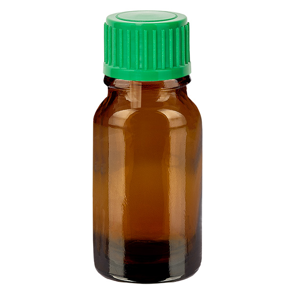 10 ml butelka z zakraplaczem 0,8 mm zielona STD BrownLine UT18/10