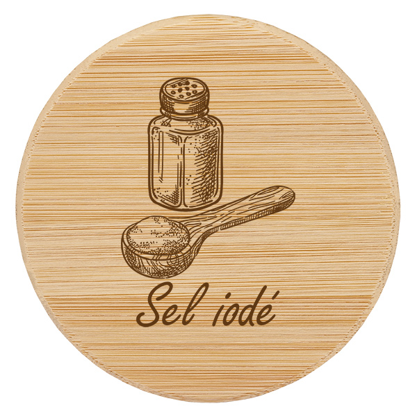 Osłona z drewna "Sel iodé" do WECK RR60